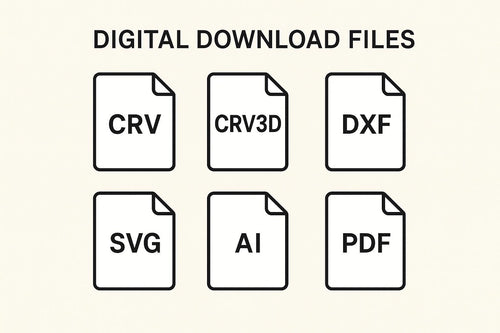 CNC heart box file stl dxf svg pdf ai crv crv3d for CNC router digital download