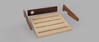 Pack 3 CNC Pedalboard Files – Small Guitar Pedalboard DXF SVG pdf stl crv3d crv Digital Download