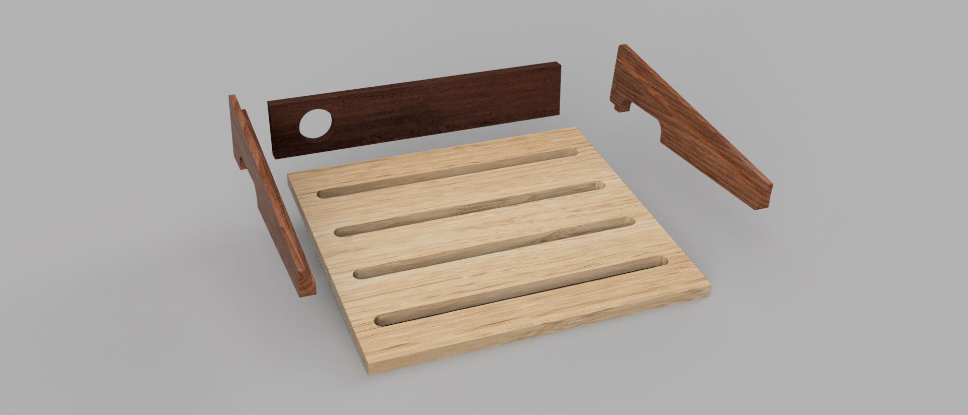 Pack 3 CNC Pedalboard Files – Small Guitar Pedalboard DXF SVG pdf stl crv3d crv Digital Download
