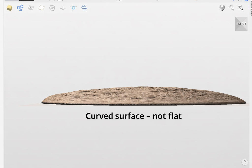 Fichier CNC surface lunaire – bas-relief topographie de la lune pour sculpture bois, décoration murale STL