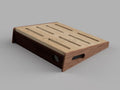 Fichier CNC pedalboard guitare, support pédales effet, digital download, fichiers stl dxf svg pdf crv crv3d