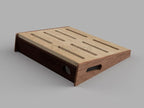 Fichier CNC pedalboard guitare, support pédales effet, digital download, fichiers stl dxf svg pdf crv crv3d