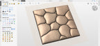 Fichier CNC panneau texture bois décorative – bas-relief motif pour sculpture bois, design panneau mural et porte de meuble STL