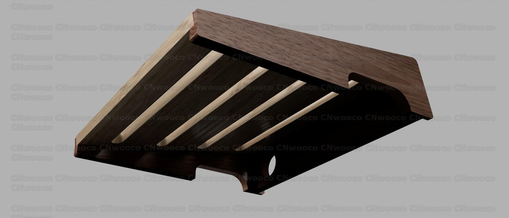 Fichier CNC pedalboard guitare – plan pour pédalier avec formats dxf svg pdf crv3d crv, compatible VCarve STL