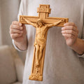 Fichier CNC croix bas-relief bois chrétien, wall art religieux, wood relief carving, woodworking decor, CNC router file,digital download STL