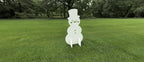 CNC- & Laser-Schneemann Weihnachten – Weihnachtsdekoration für CNC und Laser, Formate svg dxf ai pdf crv3d crv
