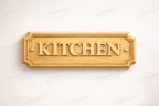 CNC-Datei Küchenpaneel Holz, dekoratives Flachrelief, Wanddekoration, Holzskulptur, 3D-STL-Gravurmodell
