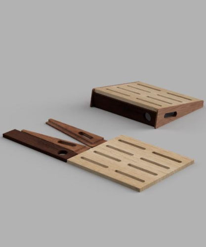 Fichier CNC lot 2 pedalboards guitare, support pédales effet, digital download, fichiers stl dxf svg pdf crv crv3d