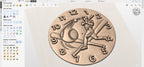 Fichier CNC horloge baseball – bas-relief sport pour sculpture bois, décoration murale STL