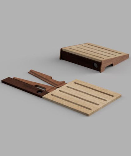 Fichier CNC lot 2 pedalboards guitare, support pédales effet, digital download, fichiers stl dxf svg pdf crv crv3d
