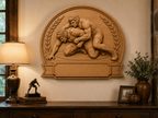 Relief lutte trophée à personnaliser CNC & impression 3D, fichier STL sport combat, STL de très haute qualité