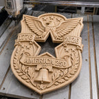 Fichier CNC & impression 3D America 250 – bas-relief aigle USA 1776-2026, Liberty Bell, 4th of July STL bois