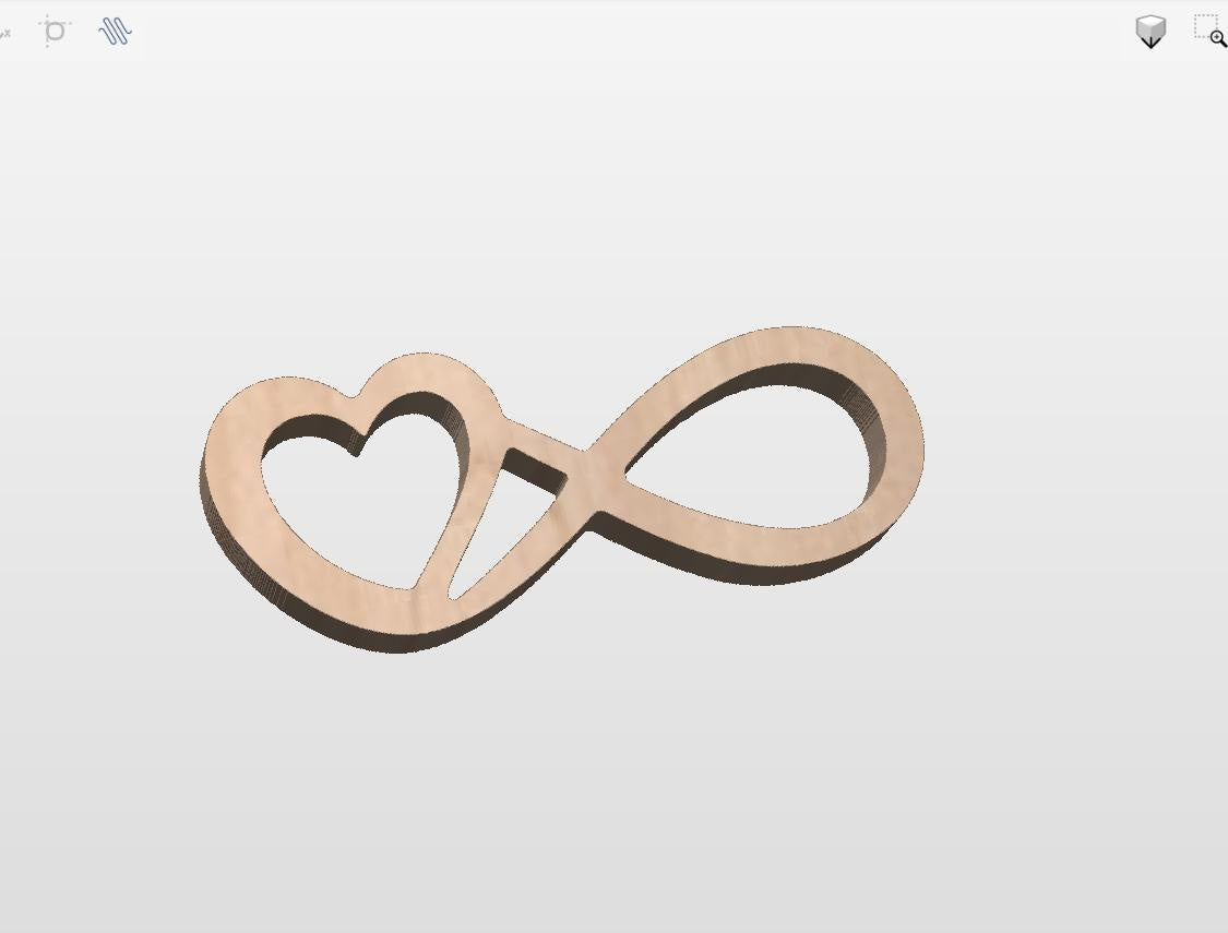 Fichier CNC cadeau couple à offrir, design romantique découpe CNC laser, fichiers dxf svg ai pdf crv crv3d