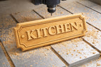 CNC-Datei Küchenpaneel Holz, dekoratives Flachrelief, Wanddekoration, Holzskulptur, 3D-STL-Gravurmodell