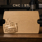Fichier CNC barbecue hamburger flamme bouteille bas-relief pour sculpture sur bois, STL