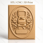 Fichier CNC & impression 3D bague de fiançailles, boîte à bijoux, fleurs et ruban, haute qualité relief STL
