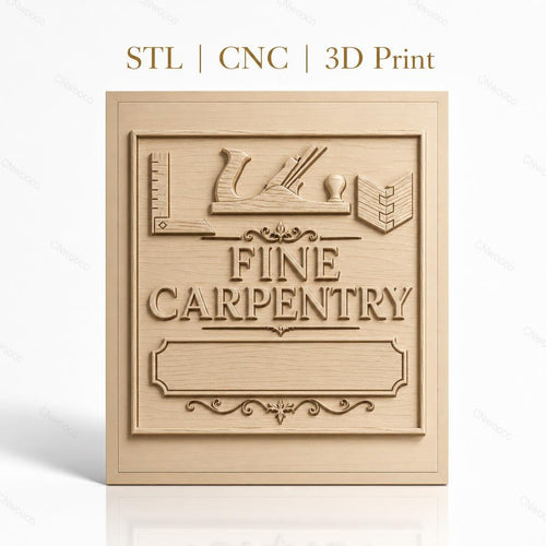 Fichier CNC & impression 3D menuiserie, outils de menuisier, compas, assemblage bois, haute qualité relief STL