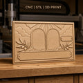 Fichier CNC & impression 3D Tables des lois, rayons du soleil, branchages d'olivier, haute qualité relief STL
