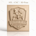 Fichier CNC & impression 3D outils de menuiserie, fraiseuse CNC, maillet, haute qualité relief STL