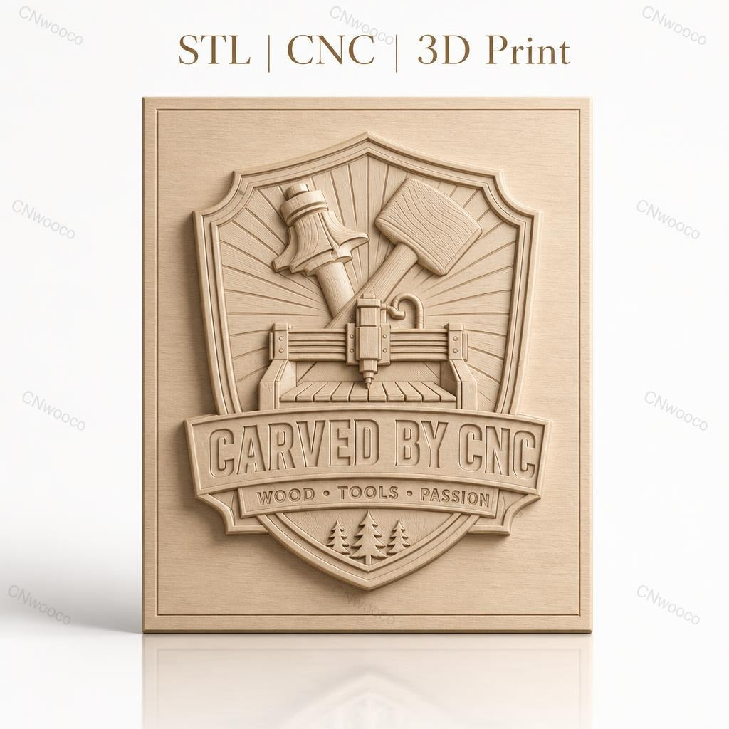 Fichier CNC & impression 3D outils de menuiserie, fraiseuse CNC, maillet, haute qualité relief STL