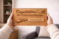 Fichier CNC & impression 3D panneau félicitations diplôme personnalisable – bas-relief pour sculpture bois, décoration murale STL
