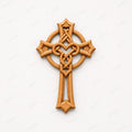 Fichier CNC & impression 3D – croix chrétienne en bas-relief 3D, modèle STL pour sculpture bois et décoration murale