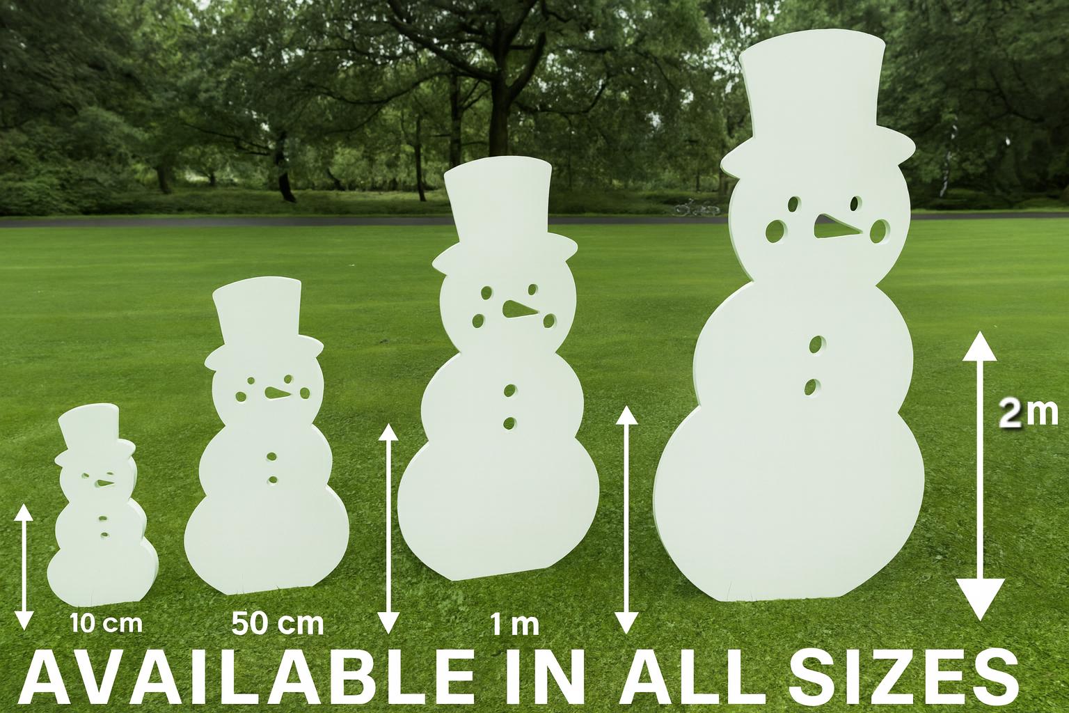 CNC- & Laser-Schneemann Weihnachten – Weihnachtsdekoration für CNC und Laser, Formate svg dxf ai pdf crv3d crv