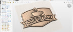 CNC-Datei für Coffee Bar-Schild, Holz-Flachrelief rustikales Café, Wanddekoration Küche, Barista-Geschenk, 3D-STL-Gravurvorlage