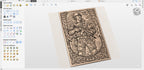 CNC Datei Soldat Militär Hommage, patriotisches Holzrelief, Wanddekoration, Holzskulptur, 3D STL Gravurmodell