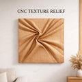 Fichier CNC panneau texture bois abstraite – bas-relief pour sculpture bois, design porte de meuble et décoration murale STL