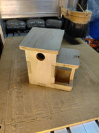 Fichier CNC nichoir à oiseaux – modèle pour fraiseuse CNC, téléchargement digital dxf svg ai pdf crv crv3d