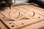 Fichier CNC cadeau couple à offrir, design romantique découpe CNC laser, fichiers dxf svg ai pdf crv crv3d