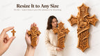 Fichier CNC & impression 3D pack 20 croix religieuses – bas-reliefs chrétiens pour sculpture bois, décoration murale STL