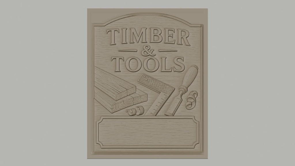Fichier CNC & impression 3D thème bois et outils, planche, équerre, ciseau à bois, copeaux, haute qualité relief STL