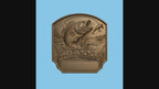 CNC & impression 3D relief bass fishing tournament à personnaliser, trophée pêche, plaque victoire, STL très haute qualité