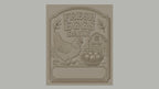 Fichier CNC & impression 3D poule, panier d'œufs, ferme, haute qualité relief STL