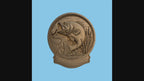 Relief poisson bass pêche CNC & impression 3D, plaque pêcheur en bois, décoration pêche, fichier STL très haute qualité