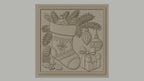 Fichier CNC & impression 3D Noël, chaussette de Noël, décorations, cadeau, haute qualité relief STL