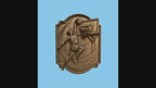 Relief basket joueur numéro 23 en dunk, CNC & impression 3D, fichier STL pour gravure bois, STL de très haute qualité