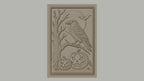 Fichier CNC & impression 3D Halloween, citrouilles, corbeau, arbre, chauve-souris, lune, haute qualité relief STL