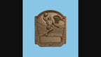 CNC & impression 3D trophée basket avec joueur dunk, panier et plaque à personnaliser, fichier STL très haute qualité