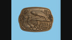 CNC & impression 3D relief pêche à la truite, fly fishing, décor pêcheur, fichier STL très haute qualité