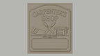 Fichier CNC & impression 3D atelier de menuiserie, scie, ciseaux à bois et établi, haute qualité relief STL