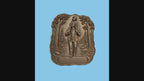 CNC & impression 3D père et enfant en forêt, relief bois fête des pères à personnaliser, fichier STL